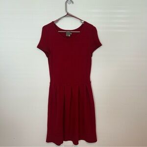 Taylor Red Knit Mini Dress